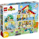 Lights Building Games Lego Duplo 3 in1 Family House 10994