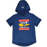 Short Sleeves Hoodies Children's Clothing Under Armour Kid's UA Project Rock Terry SS T-shirt - Blue