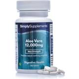 Gut Health Simply Supplements Aloe Vera Tablets 12000mg Digestive Support