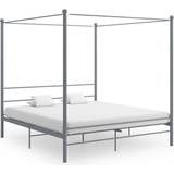 200cm Bed Frames vidaXL Canopy 201cm 200X200cm