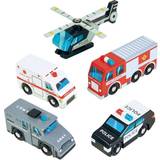 Wooden Toys Emergency Vehicles Tender Leaf Emergency Vehicles, Toys Cars, Planes & Trains
