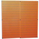 Wall Control 30-P-3232OR Orange Metal Pegboard Pack