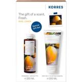 Korres Gift Boxes & Sets Korres Basil Lemon Showergel & Body Milk Set