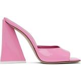 Patent Leather Heeled Sandals The Attico Devon - Light Pink