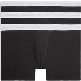 Calvin Klein Men Underwear Calvin Klein Cotton Stretch Boxer Briefs 3-pack Plus Size - Black