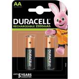 Duracell Batteries - NiMH Batteries & Chargers Duracell AA Rechargeable Ultra 2500mAh 2-pack