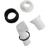 Johnson Pump 81-47246-01 Intake Elbow Inlet Pipe Gasket and Nut For Manual and Silent Electric Version Toilets