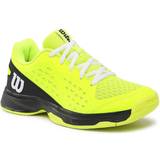 Racket Sport Shoes Children's Shoes Wilson Rush Pro 4.0 All Court Shoe Kids neon_yellow