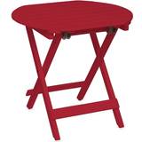 Red Outdoor Side Tables Garden & Outdoor Furniture Plow & Hearth Adirondack Outdoor Side Table