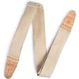 Natural Straps Levy's Leathers 2'' Natural Hemp Webbing Strap, Natural w/ Cork Ends