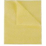 Scourers & Cloths on sale 2Work Economy Cloth 420x350mm Yellow Pack 2W08171