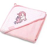 BabyOno Towel towel with hood from Pink 100x100 cm