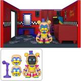 Funko Dolls & Doll Houses Funko Five Nights at Freddy's: Security Breach Glamrock Freddy with Dressing Room Snap Playset