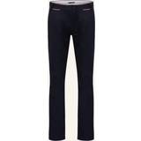 Buttons Trousers Tommy Hilfiger Kids Navy Blue Chinos for boys