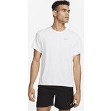 Reflectors Tops Nike Run Miler T-Shirt- White, White, 2Xl, Men