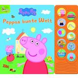 Peppa Pig Peppas bunte Welt Interaktives Pappbilderbuch mit 10 lustigen Geräuschen