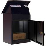 Phoenix Letterboxes & Posts Phoenix Top Loading Parcel Box PB0581BK Key Lock