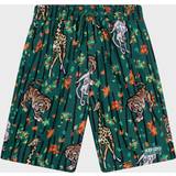 Kenzo Swim Shorts Kenzo Boy's Jungle-Print Swim Shorts, 6-12 678-DARK GREEN