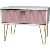 Pink Chest of Drawers B&Q Diamond Ready Assembled Midi Chest of Drawer