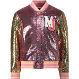 Bomber jackets - Elastic Cuffs Marc Jacobs Kid's Sequin Bomber Jacket - Apricot