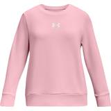 Pink Sweatshirts Under Armour UA Rival Terry Crew Kids Sweatshirt Pink