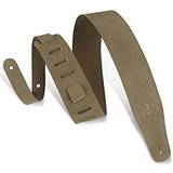 Beige Straps Levy's Leathers 2 1/2" Suede Guitar Strap With Suede Backing Adjustable From 38" To 51"; Sand Ms26-Snd