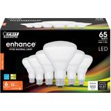 Feit Electric 65W BR30 Soft White Dimmable LED Bulb 6pk