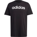 Adidas T-shirts & Tank Tops adidas Essentials Single Jersey Linear Embroidered Logo Tee - Black