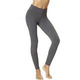Hue Ultra Leggings With Wide Waistband Graphite Heather