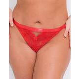 Red Knickers Curvy Kate Stand Out Thong Fiery Red