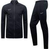 High Collar Jumpsuits & Overalls Nike Academy Men's Dri-FIT Global Football Tracksuit - Black/Black/White