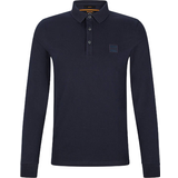Hugo boss long sleeve polo HUGO BOSS Passerby Long Sleeve Polo Shirt - Dark Blue