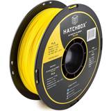 Hatchbox pla 1.75 mm 3d printer filament in yellow 1kg spool