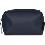 Blue Toiletry Bags Rains Wash Bag Small - Navy
