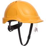 Yellow Safety Helmets Portwest Endurance Visir Sikkerhedshjelm