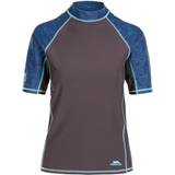 Trespass Women T-shirts & Tank Tops Trespass Women's Short Sleeve UV Rash Guard Calista Grey
