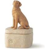 Gold Figurines Willow Tree 28176 Love My Dog Keepsake Box Figurine