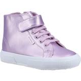Superga Children's Shoes Superga Pink 2674 Kids Faux Leather Glitter Boots