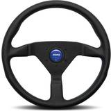 Steering Wheels on sale Momo Rennsport-Lenkrad MONTECARLO Schwarz/Blau Ø 35 cm