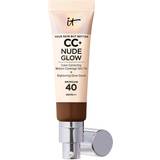 IT Cosmetics CC+ Nude Glow Lightweight Foundation + Glow Serum SPF40 Neutral Deep