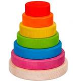 Goki Stacking Toys Goki Stacking Tower Rainbow