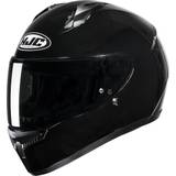 HJC Motorcycle Helmets HJC C10 Solid Helmet, black, 2XL, black