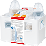 Nuk Baby Bottle Feeding Set Nuk 5-tlg. Babyflaschen-Set First Choice Plus Temperature Control, Anti-Kolik-Weithals, 150-300ml, 0-6M