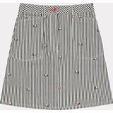 Kenzo Skirts Kenzo Blue & White Paris Pixel' Mini Skirt WAIST