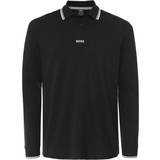 Hugo boss long sleeve polo HUGO BOSS PChup Long Sleeve Polo Shirt - Black