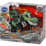 Vtech Interactive Robots Vtech Switch & Go Dinos Sport T-Rex Sportwagen, Dinosaurier verwandelt Sich in Fahrzeug, Spielzeug für Kinder 3-8 Jahre, ESP-Version