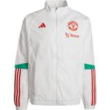 Manchester United FC Jackets & Sweaters adidas Manchester United Fc 23/24 Tiro Jacket Presentation White