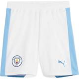 Ligue 1 Trousers & Shorts Puma Juniors Manchester City Home Shorts 2023/24 White
