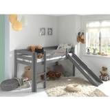 Loft Beds Vipack Pino Kids Mid Sleeper Bed with Slide &