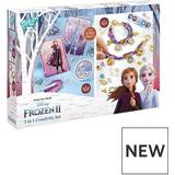 Plastic Creativity Sets Totum Frozen 2 in 1 Diamond Painting and Charm Bracelet Twin Pack